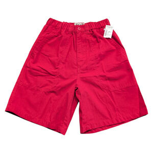 90s Deadstock Red Bugle Boy Shorts